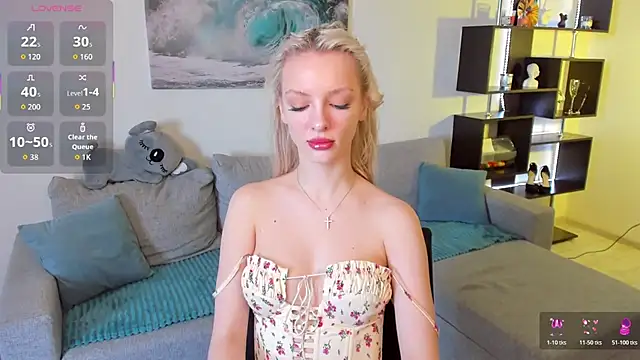 AleksaBlonde online show from 03.23.26