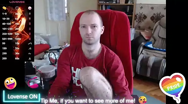 RealManHaveHairy online show from 02.28.25