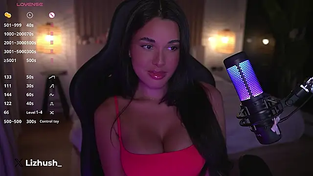 Snapshot of Lizhush_ chatting on 02.17.25 Lizhush online show from 02.17.25