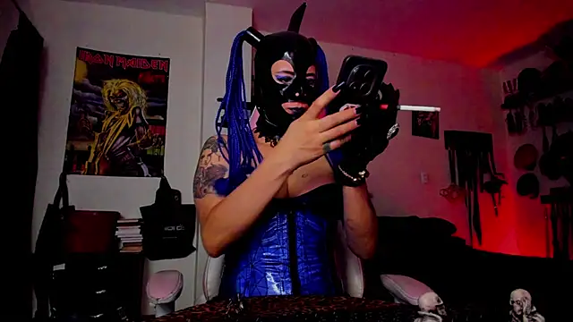 DominatrixBlue online show from 05.15.26