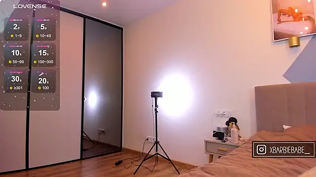 XBarbieBabeX online show from 03.17.26