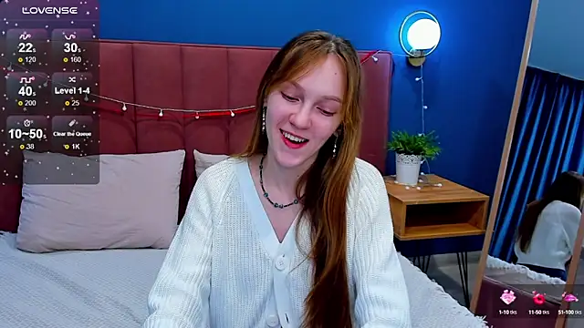 Snapshot of VanillaKelly chatting on 02.12.25 VanillaKelly online show from 02.12.25