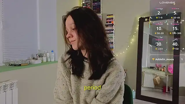 Addelin Moon online show from 02.18.26