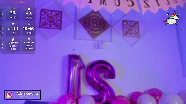 AdelineEvanss online show from 01.15.25