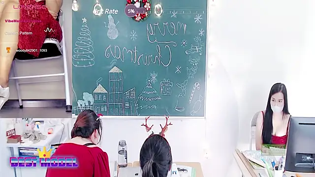 Snapshot of _Math_ chatting on 12.24.24 Math online show from 12.24.24