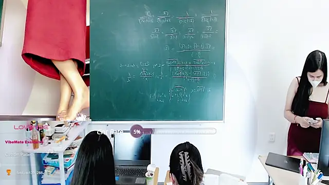 Snapshot of _Math_ chatting on 02.13.25 Math online show from 02.13.25