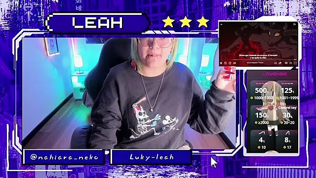 lucky-leah online show from 12.14.25