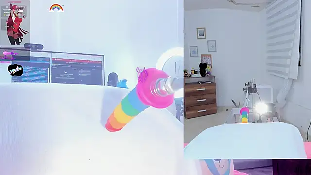 Snapshot of Daki_Ume_ chatting on 11.10.25 Daki Ume online show from 11.10.25