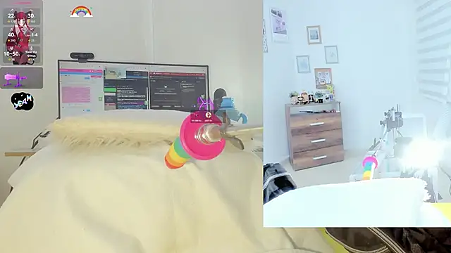 Snapshot of Daki_Ume_ chatting on 11.16.25 Daki Ume online show from 11.16.25