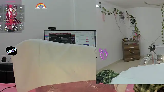 Snapshot of Daki_Ume_ chatting on 12.01.25 Daki Ume online show from 12.01.25