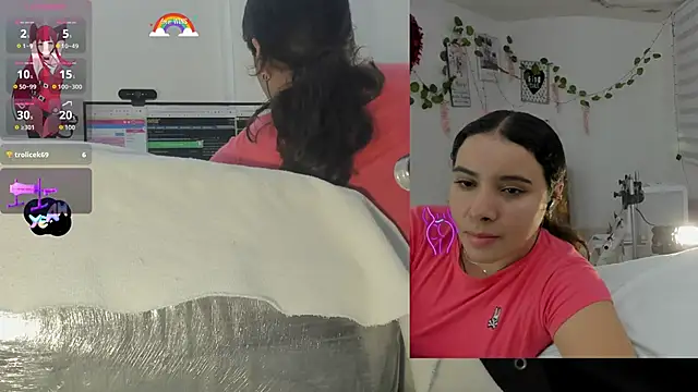 Snapshot of Daki_Ume_ chatting on 12.14.25 Daki Ume online show from 12.14.25