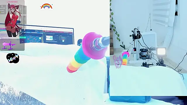 Snapshot of Daki_Ume_ chatting on 12.16.25 Daki Ume online show from 12.16.25