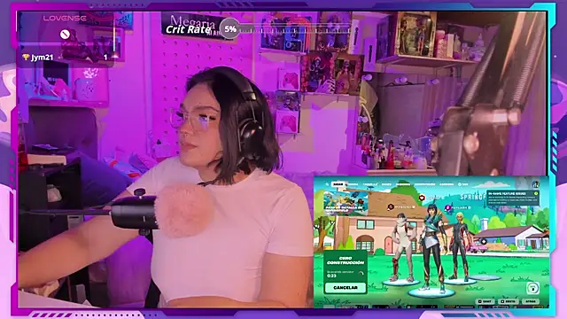 MegariaB online show from 11.02.25