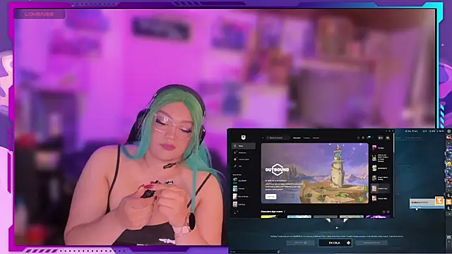 MegariaB online show from 11.28.25