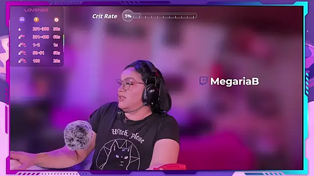 MegariaB online show from 04.20.26