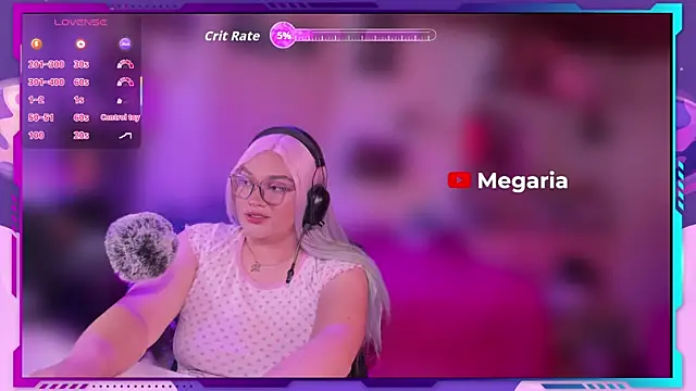 MegariaB online show from 04.21.26