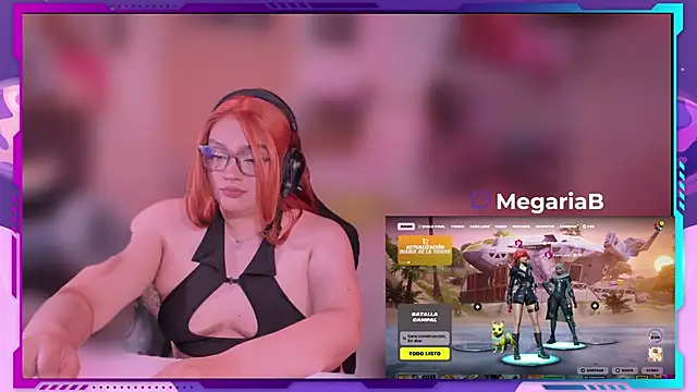 Snapshot of MegariaB chatting on 05.21.26 MegariaB online show from 05.21.26