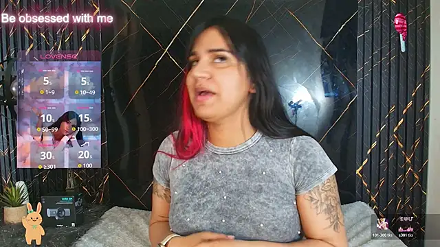 Snapshot of Kagome01 chatting on 02.15.26 Kagome01 online show from 02.15.26