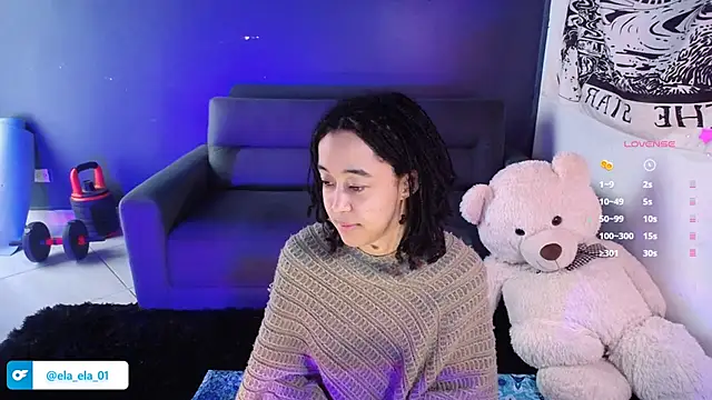 Snapshot of ela_0 chatting on 12.17.24 ela 0 online show from 12.17.24