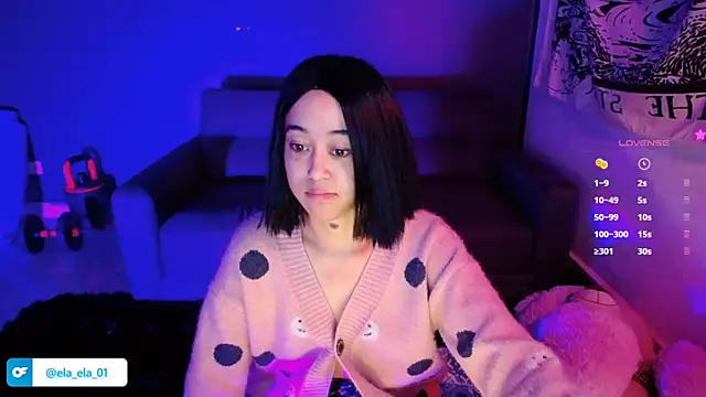 Snapshot of ela_0 chatting on 12.18.24 ela 0 online show from 12.18.24