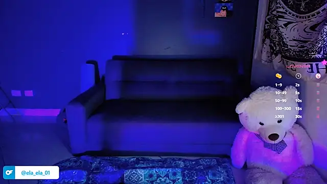 Snapshot of ela_0 chatting on 12.21.24 ela 0 online show from 12.21.24