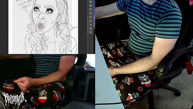 DrenchedArt online show from 12.19.24