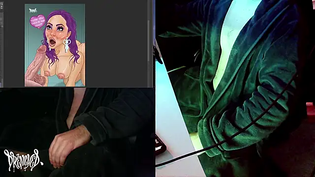 DrenchedArt online show from 12.23.24