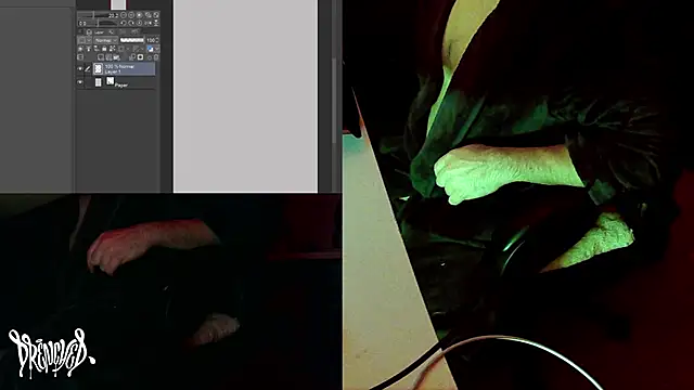 DrenchedArt online show from 01.30.25