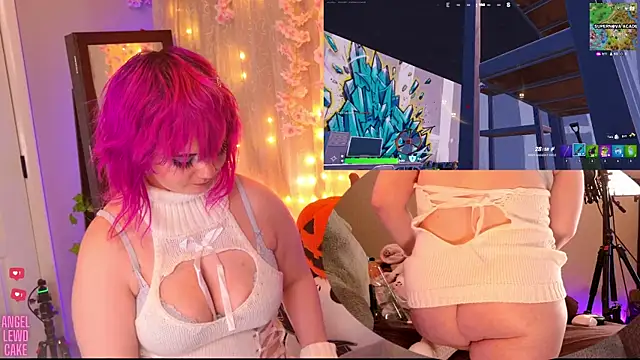 Angel-Lewd-Cake online show from 10.17.25