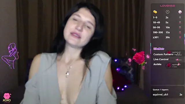 Snapshot of Alianna_Solo_Kisses chatting on 03.16.25 Alianna Solo Kisses online show from 03.16.25