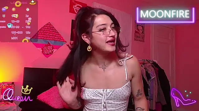 moonfiredancer online show from 04.15.26