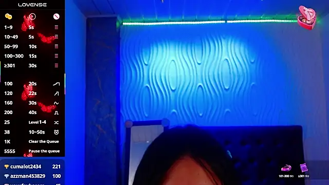 Snapshot of angelie_3 chatting on 03.20.25 angelie 3 online show from 03.20.25