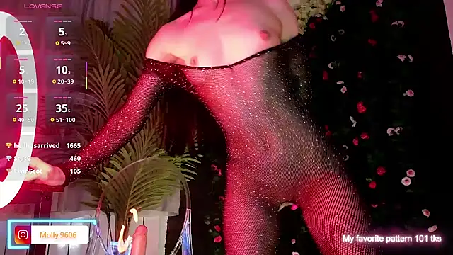 Snapshot of Dollymooz chatting on 02.02.25 Dollymooz online show from 02.02.25