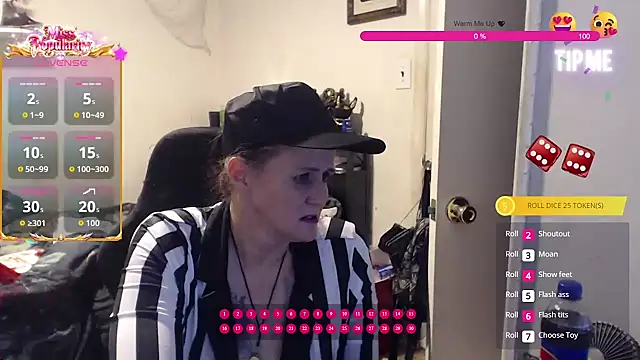 Snapshot of Demonicmiss chatting on 06.16.26 Demonicmiss online show from 06.16.26