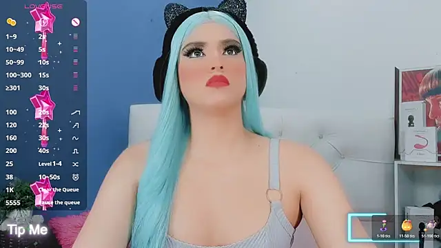 valentina princess  online show from 11.17.25