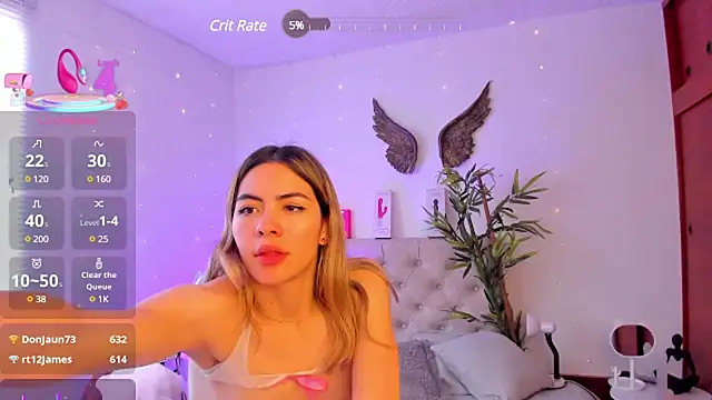 Snapshot of Nathaly-sky chatting on 03.05.25 Nathaly-sky online show from 03.05.25