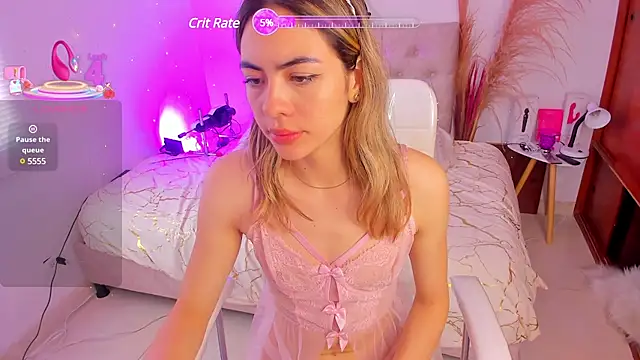 Snapshot of Nathaly-sky chatting on 03.22.25 Nathaly-sky online show from 03.22.25