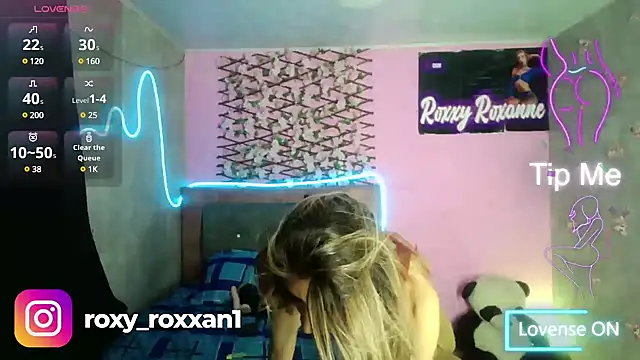 roxy roxxan online show from 02.08.25