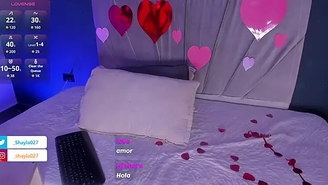 Snapshot of Shayla27 chatting on 02.14.26 Shayla27 online show from 02.14.26