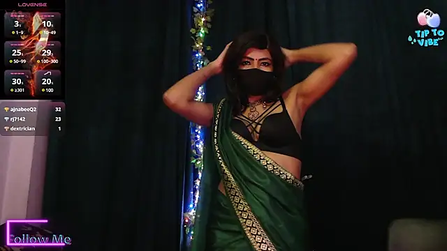 Snapshot of Aashiya- chatting on 03.01.25 Aashiya- online show from 03.01.25