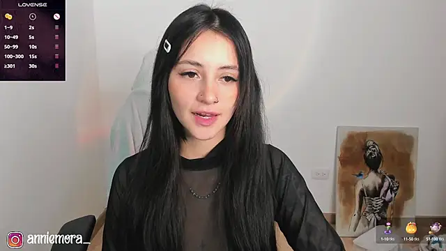 Snapshot of annie_mora chatting on 12.22.24 annie mora online show from 12.22.24