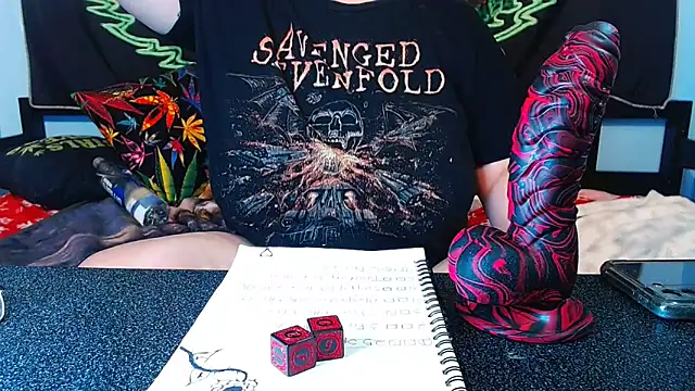 Chloenightmare online show from 03.17.25