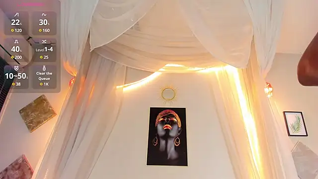 Snapshot of Kenia_Montez chatting on 01.18.25 Kenia Montez online show from 01.18.25