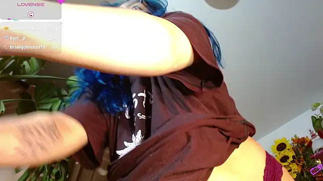 Snapshot of Evethereal chatting on 12.17.24 Evethereal online show from 12.17.24