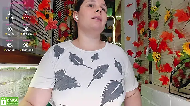 Snapshot of Candys_booty chatting on 10.13.25 Candys booty online show from 10.13.25