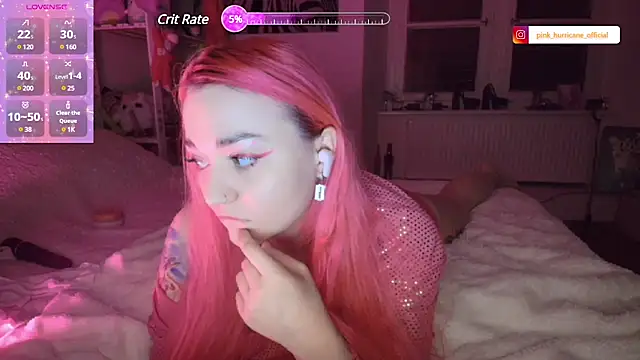 PinkHurricaneOfficial online show from 01.13.25