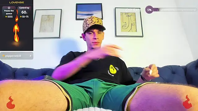 Snapshot of BRAYHAMBROWN chatting on 02.08.25 BRAYHAMBROWN online show from 02.08.25