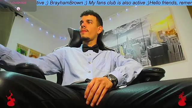 Snapshot of BRAYHAMBROWN chatting on 10.09.25 BRAYHAMBROWN online show from 10.09.25