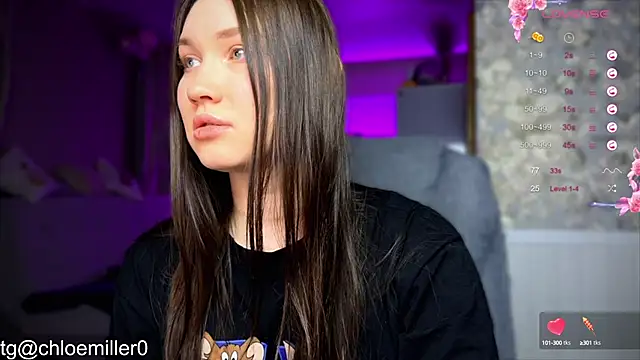 ChloeMillerMeow online show from 02.03.25