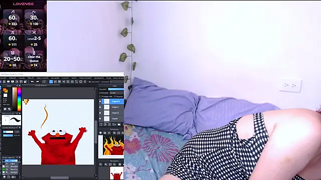 Eli666uwu online show from 12.26.24